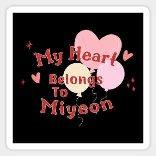 My Heart Belongs To Miyeon (G)I-dle Magnet